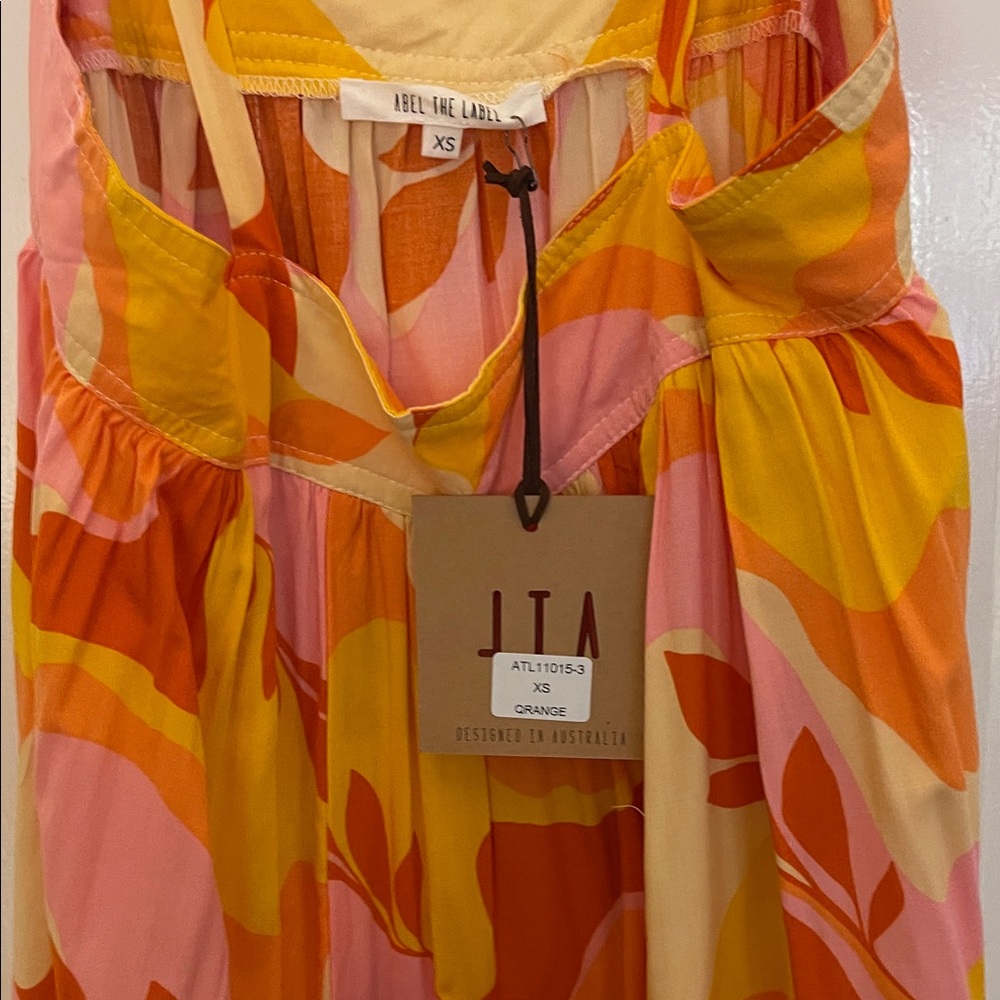 Vibrant Multicolor Maxi Dress - Picture 2 of 6